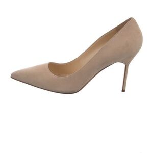 Suede Manolo Blahnik Heels